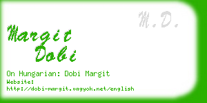 margit dobi business card